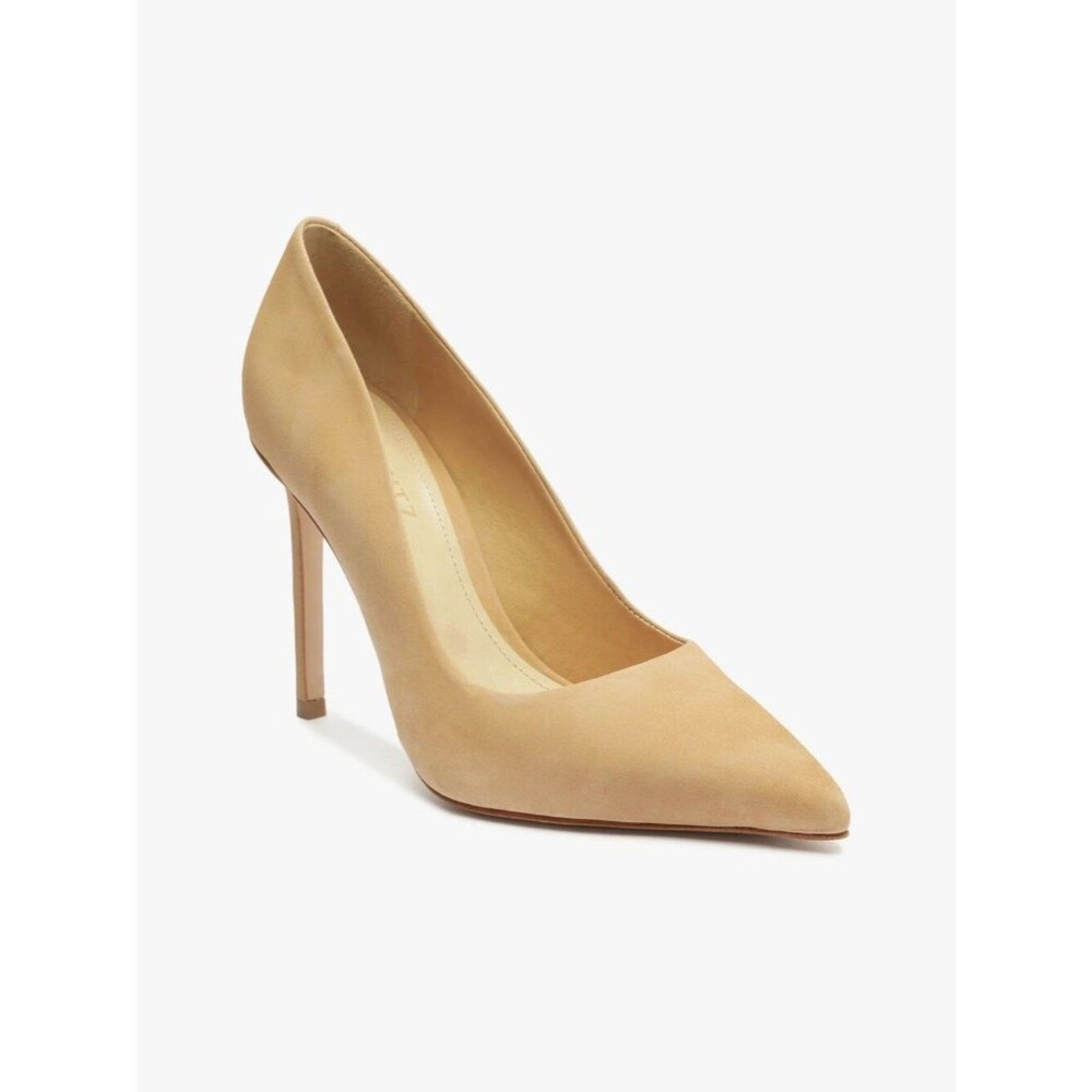 SCHUTZ Nude Pointed-Toe Stiletto Pumps